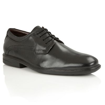 Lotus Since 1759 Black leather 'Faraday' oxford boots